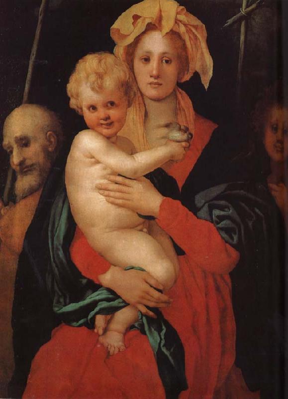 Pontormo St. John family with small Sweden oil painting art