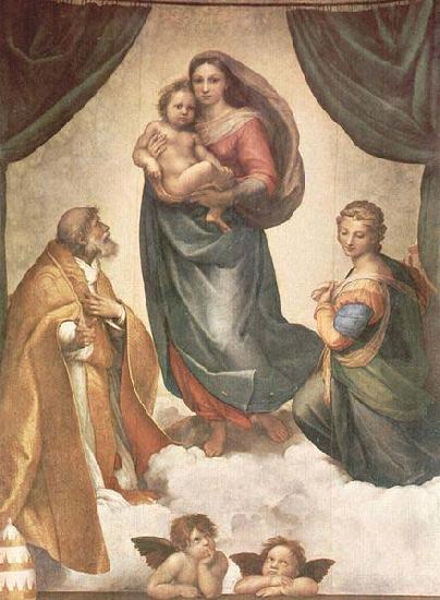 Raphael Sistine Madonna oil painting picture