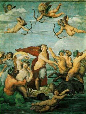 Raphael his only major mythology Sweden oil painting art