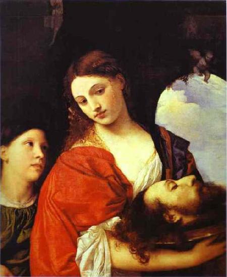 Titian Salome, or Judith oil painting picture
