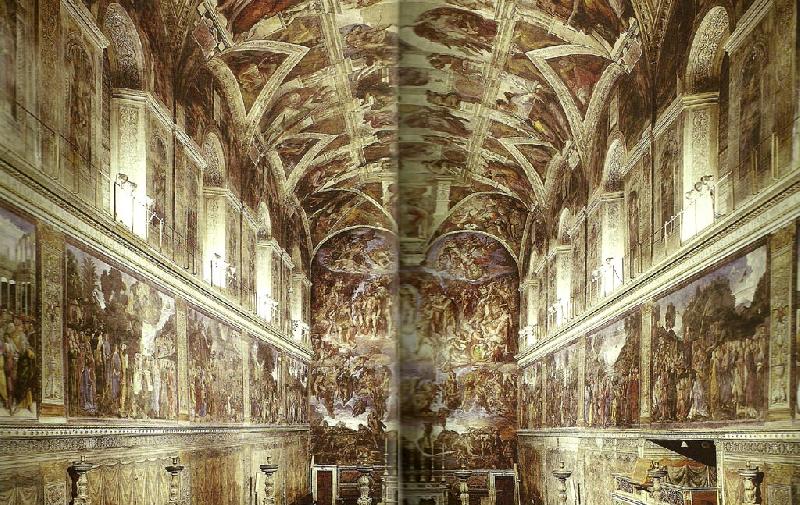 Raphael the sistine chapel Sweden oil painting art