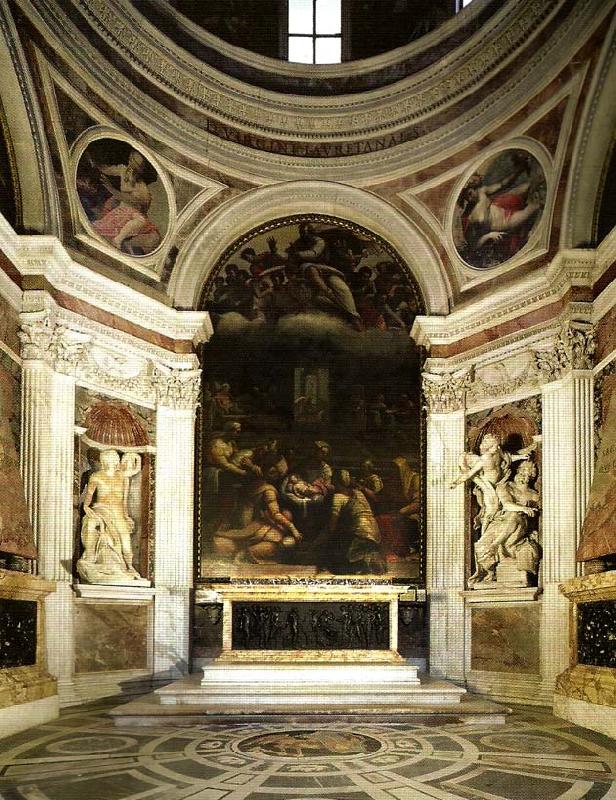 Raphael chigi chapel oil painting image