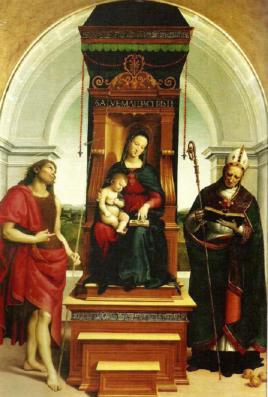 Raphael virgin and child Sweden oil painting art