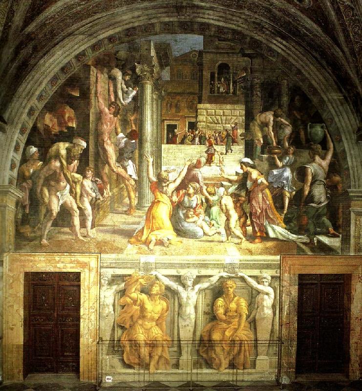 Raphael raphael in rome- in the service of the pope oil painting image