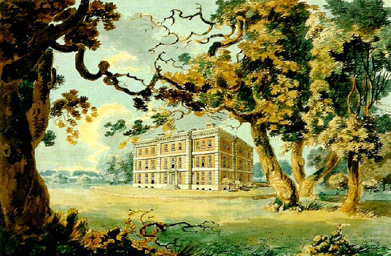 J.M.W.Turner radley hall from the south east Sweden oil painting art