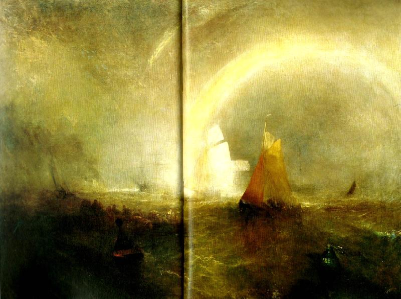 J.M.W.Turner the wreck buoy oil painting picture