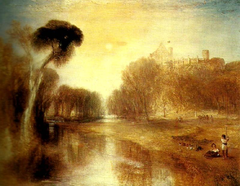 J.M.W.Turner schloss rosenau, Sweden oil painting art