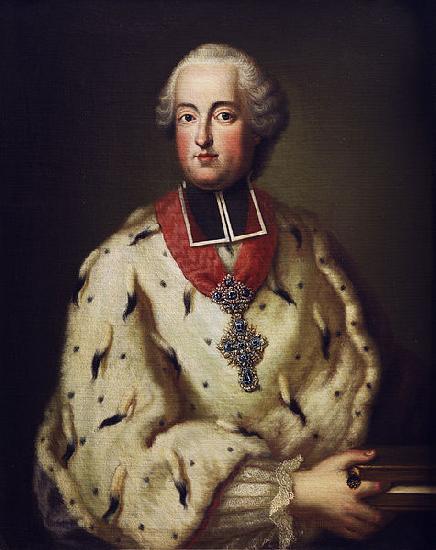 Anonymous Clemens Wenzeslaus von Sachsen, Furstbischof von Trier und Augsburg Sweden oil painting art