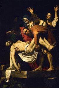 Caravaggio The Deposition of Christ Sweden oil painting art