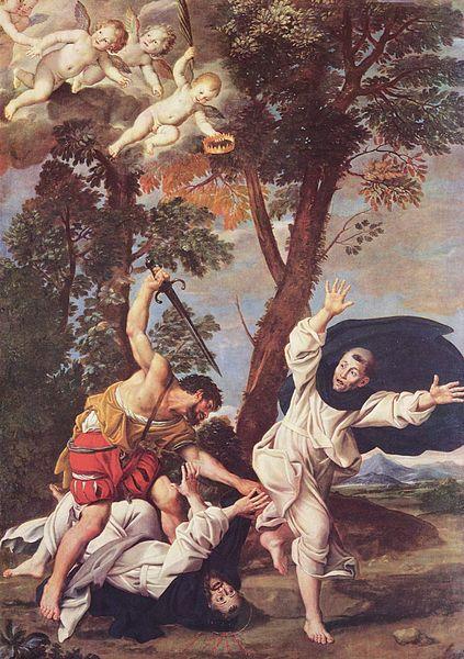 Domenichino Ermordung des Hl Petrus Martyr Sweden oil painting art