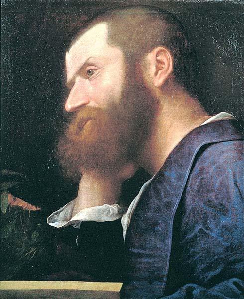 Titian Pietro Aretino, first portrait by Titian Sweden oil painting art
