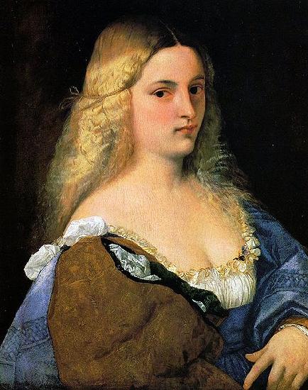 Titian Violante oil painting picture