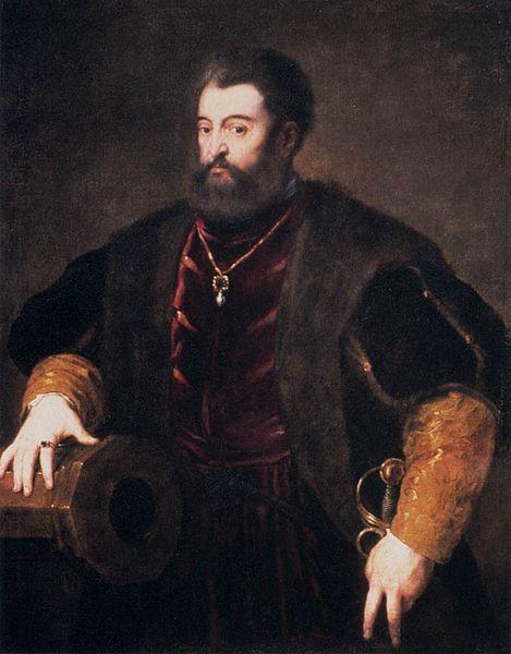 Titian Duke of Ferrara Sweden oil painting art