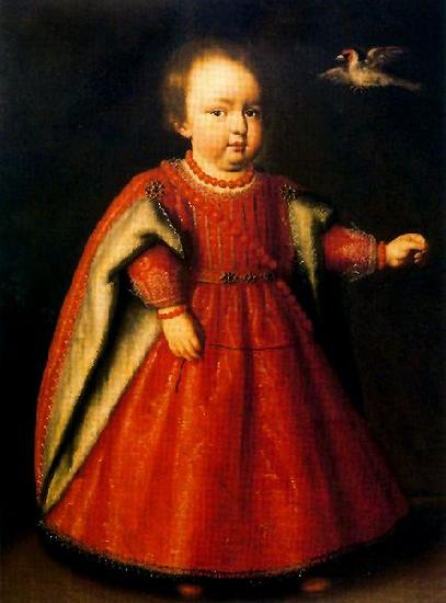 Titian Retrato de un principe Barberini Sweden oil painting art