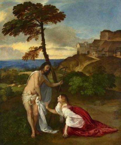 Titian Noli me tangere Sweden oil painting art