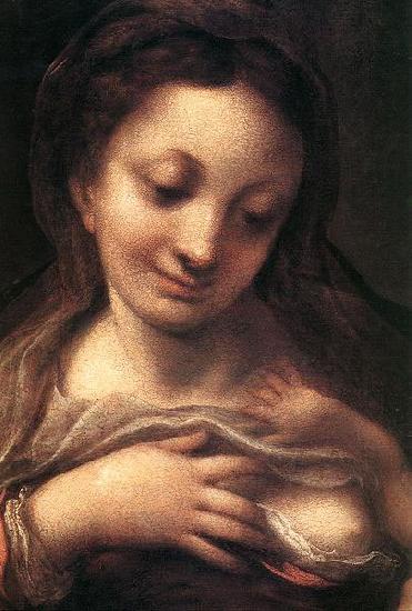 Correggio Virgin and Child with an Angel Sweden oil painting art