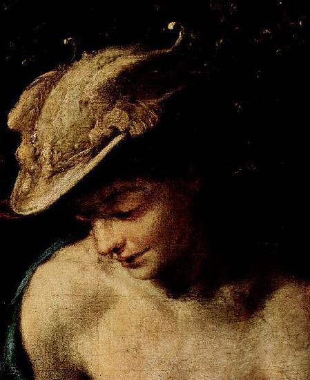 Correggio Kopf des Merkur oil painting image