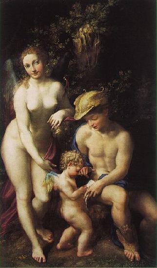 Correggio Painting Sweden oil painting art