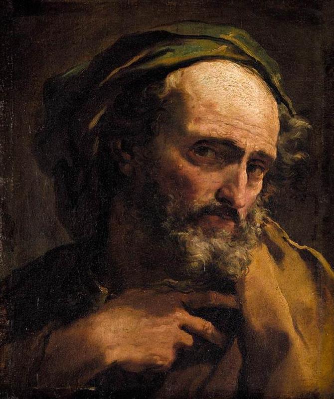 Gandolfi,Gaetano Study of a Bearded Man Sweden oil painting art
