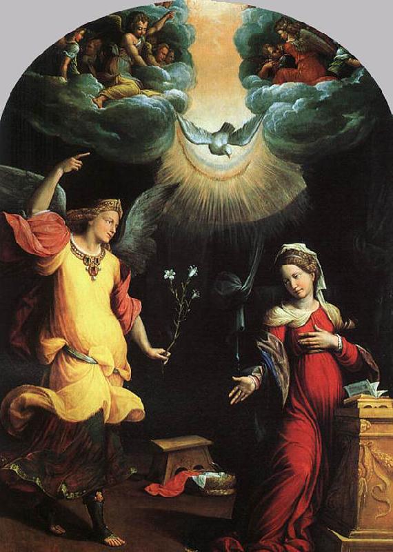 Garofalo The Annunciation Sweden oil painting art