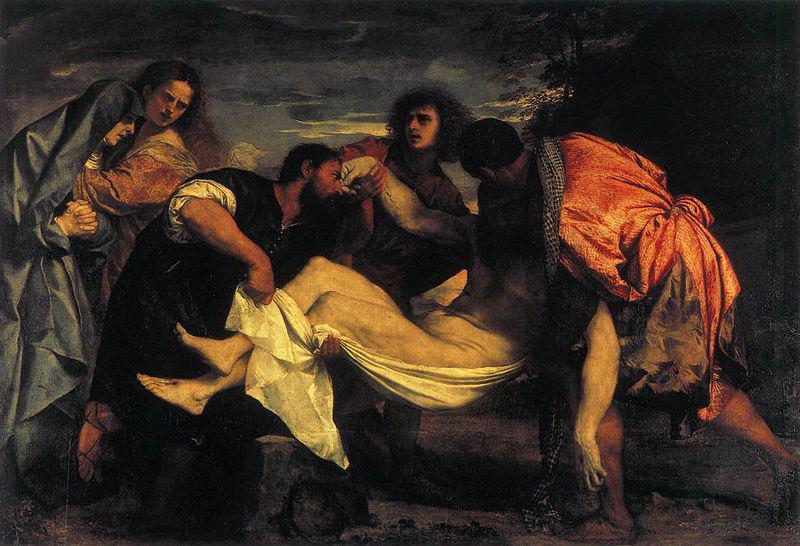 Titian The Entombment oil painting image