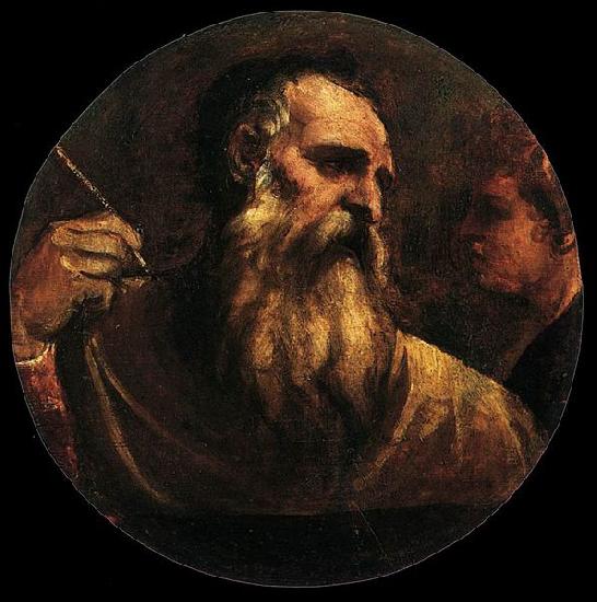 Titian St Matthew Sweden oil painting art