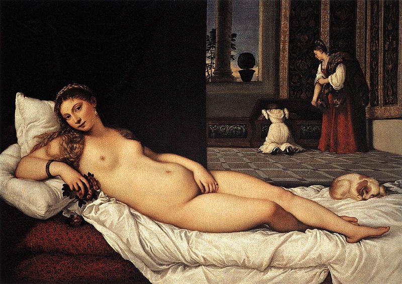 Titian The Venus of Urbino Sweden oil painting art