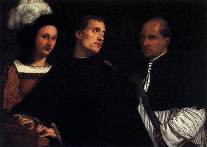 Titian Das Konzert Sweden oil painting art