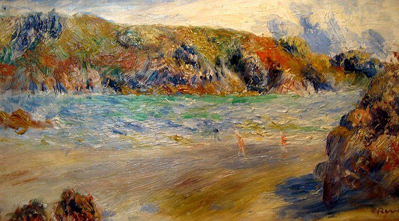 Pierre-Auguste Renoir Guernesey Sweden oil painting art