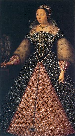 Anonymous Portrait of Caterina de' Medici oil painting image