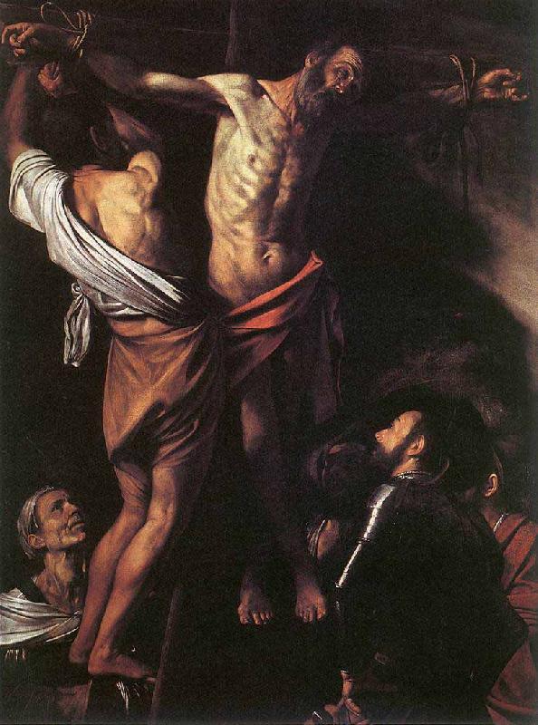 Caravaggio Crucifixion of Saint Andrew Sweden oil painting art