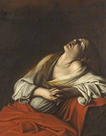 Caravaggio Mary Magdalen in Ecstasy oil painting picture