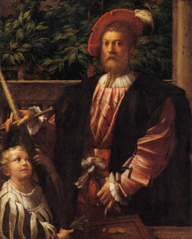 PARMIGIANINO Portrait of Lorenzo Cybo oil painting image