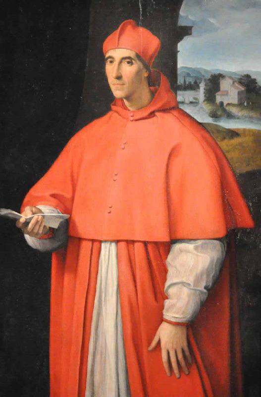 Raphael Portrait of Cardinal Alessandro Farnese Sweden oil painting art
