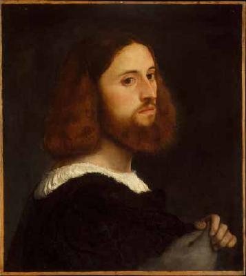Titian Portrait of a Man Sweden oil painting art