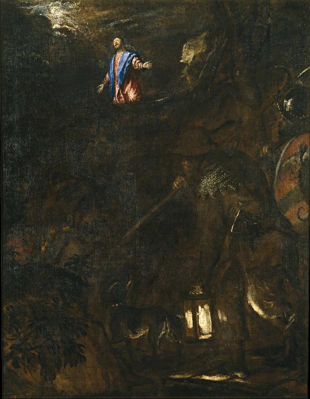 Titian Agony in the garden oil painting image