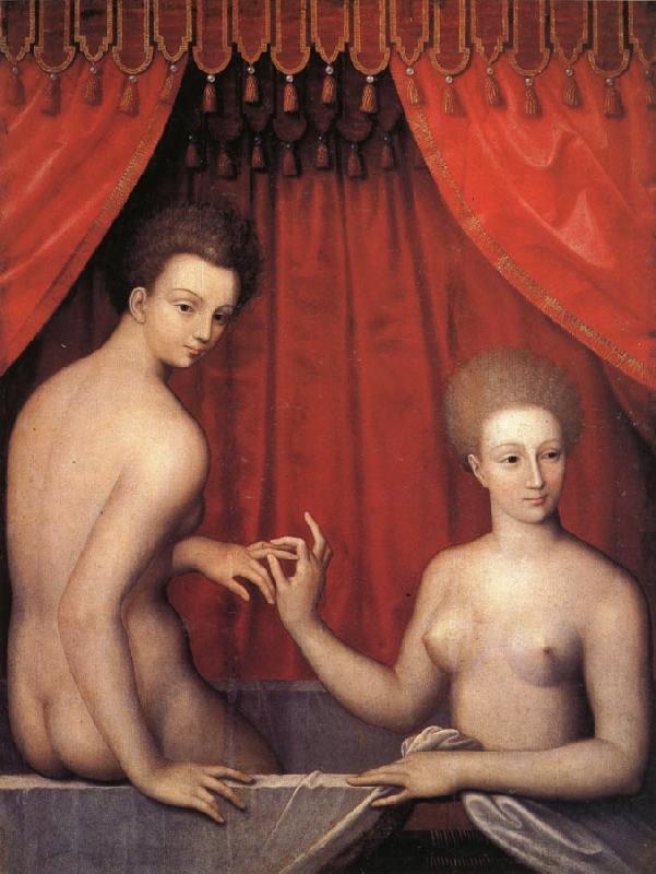 Anonymous Women Bathing Sweden oil painting art
