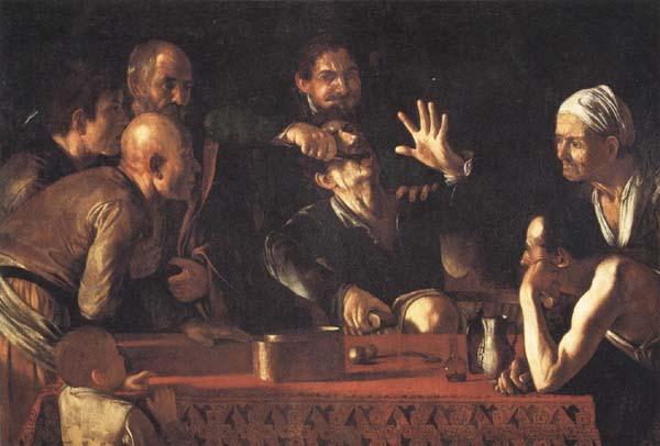 Caravaggio The Tooth Puller Sweden oil painting art