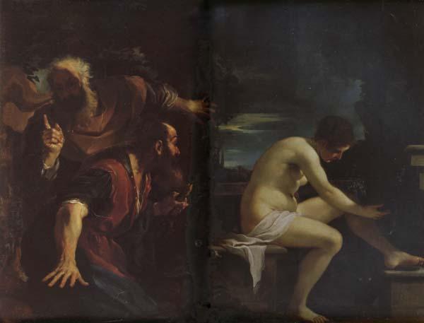 GUERCINO Susanna and the Elders Sweden oil painting art