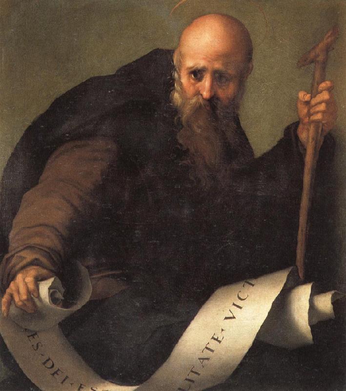 Pontormo St.Anthony Abbot Sweden oil painting art