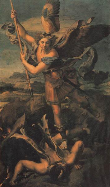 Raphael St.Michael Victorious,known as the Great St.Michael oil painting image