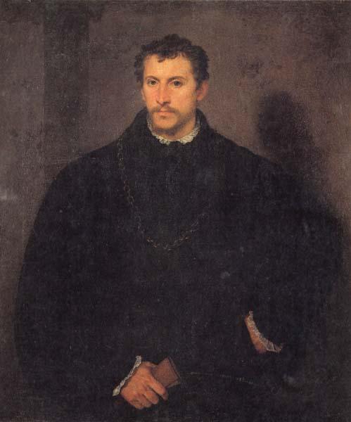 Titian Portrait of a Gentleman Sweden oil painting art