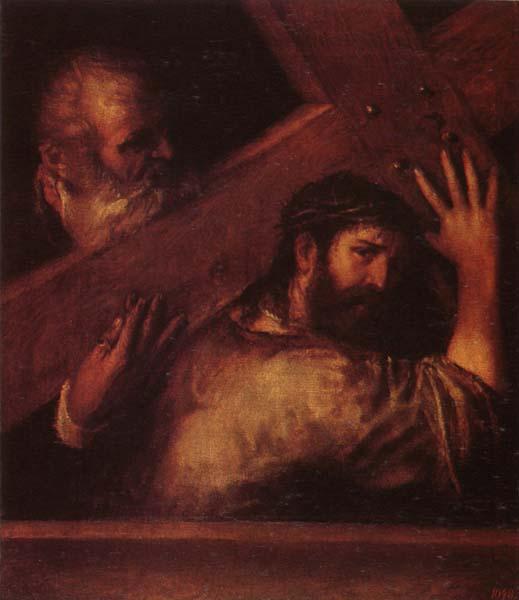 Titian Chirst Bearing the Cross oil painting image