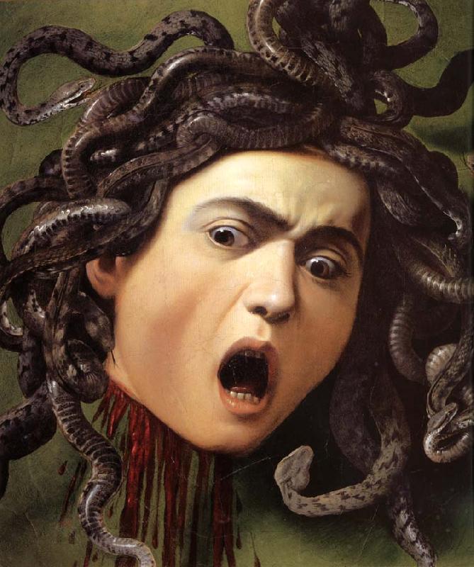 Caravaggio Medusa oil painting picture