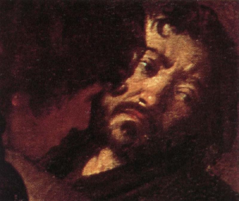 Caravaggio Details of Martyrdom of St.Matthew Sweden oil painting art