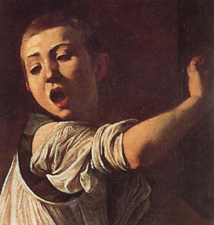 Caravaggio Details of Martyrdom of St.Matthew oil painting picture