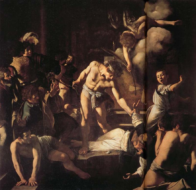 Caravaggio Martyrdom of St.Matthew Sweden oil painting art