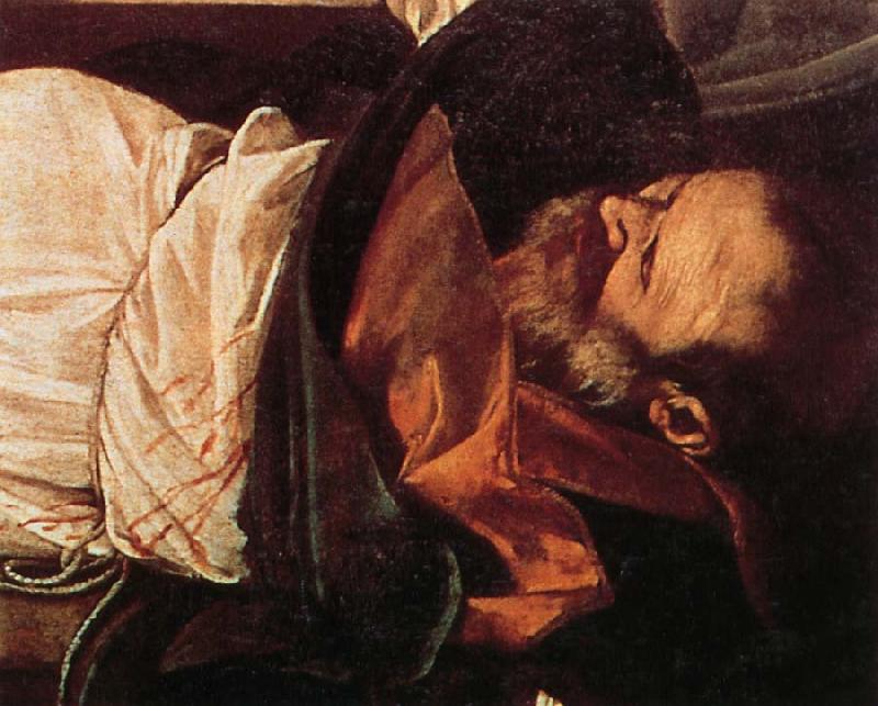 Caravaggio Details of Martyrdom of St.Matthew oil painting picture