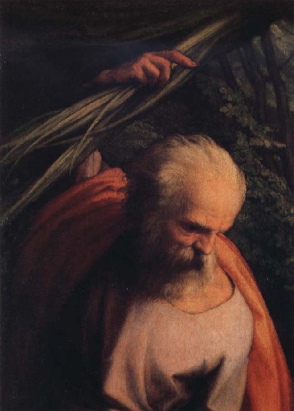 Correggio Details of Rest on the Flight into Egypt with Saint Francis oil painting image