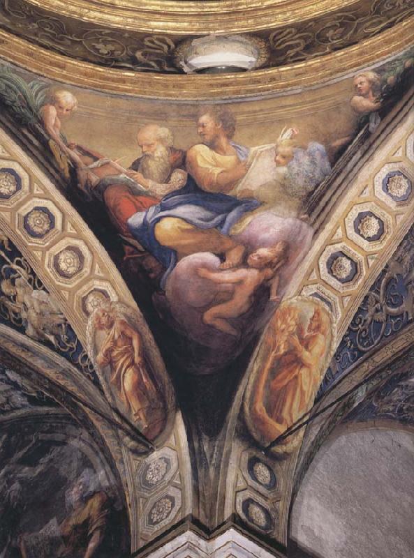 Correggio Pendentive with Saint Jerome and Saint Mattehew Sweden oil painting art